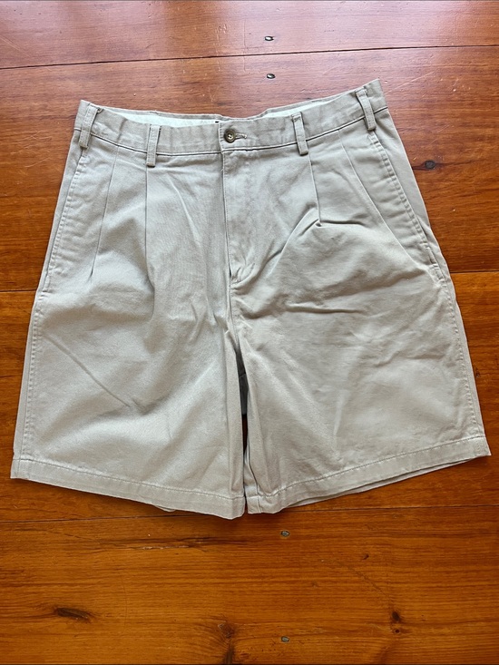 Chaps Other - Chaps Men's Flat Front Khaki Shorts